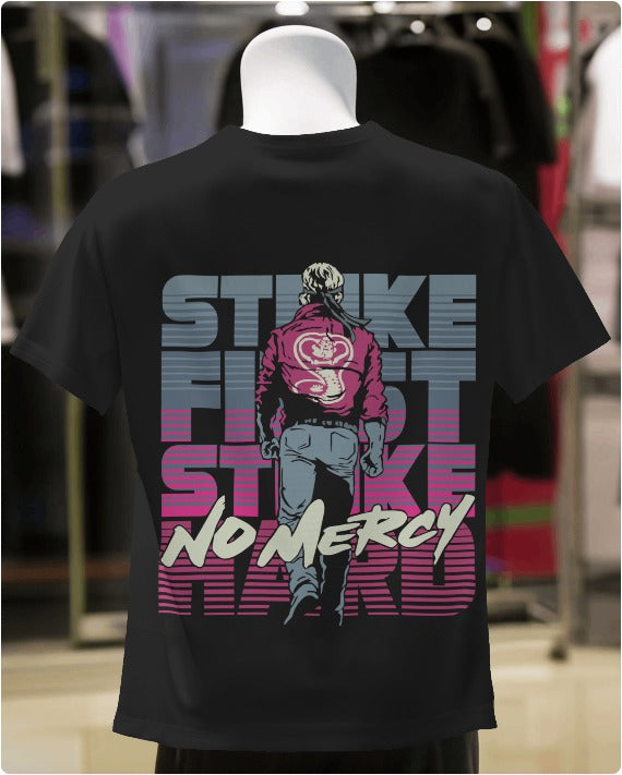 Strike First, Strike Hard, No Mercy Graphic Oversize