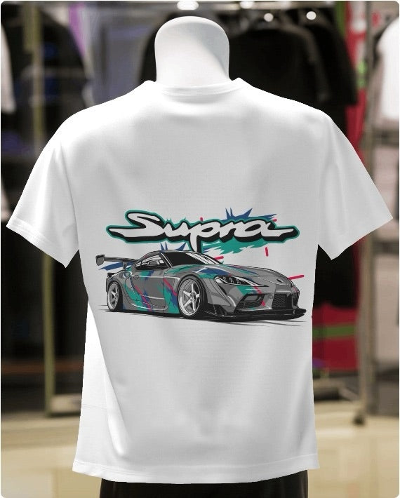 Supra MK5 Retro JDM Car Graphic T-Shirt